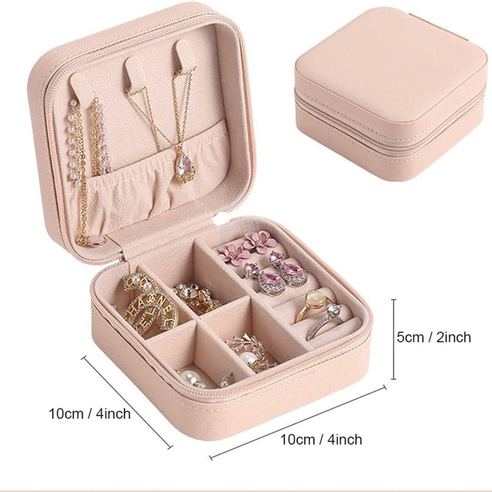 🔥🔥Travel mini jewelery pink box